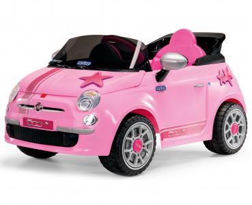 Elektroautos Elektrofahrzeuge fur Kinder kaufen FIAT 500 Star Remote Control Pink Fur coole Madchen Elektroauto Elektro Auto Kinderauto